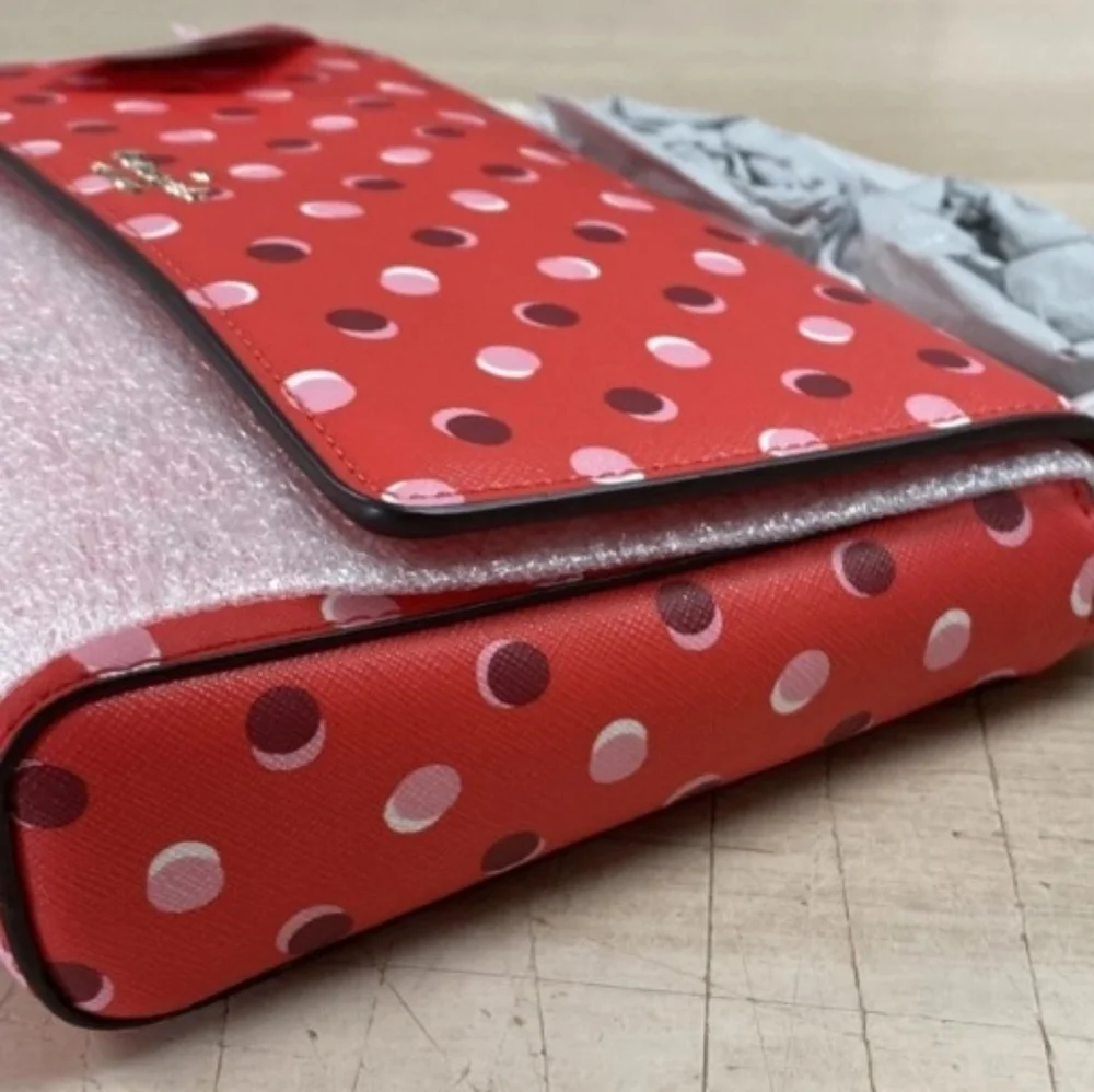 NWT NEW Kate Spade ♠️ Cove Street Dody Fiesta Dot Crossbody Bag Digital Red